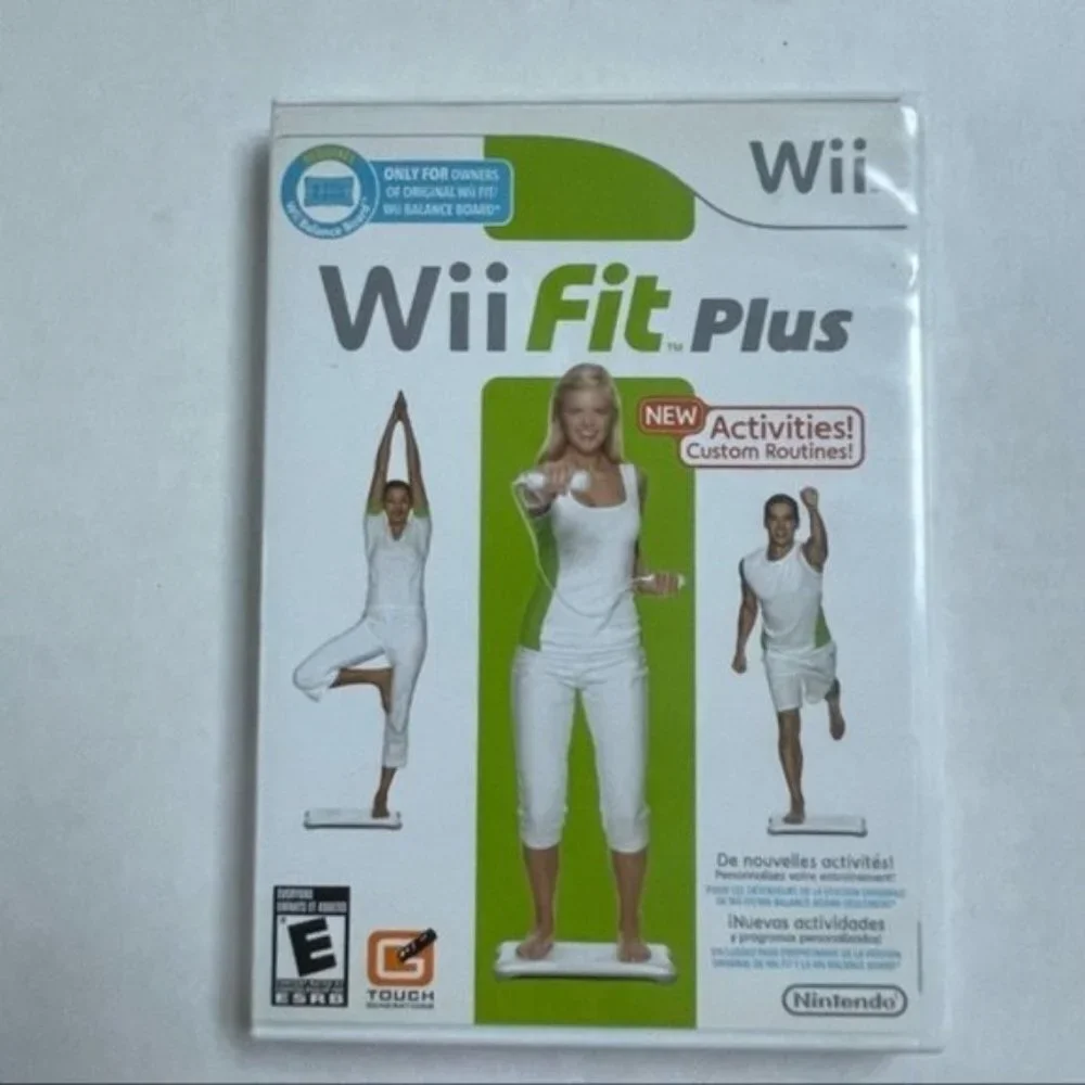 Wii Fit Plus Only for Owners of Original Wii Fit Wii Balance Board Untested